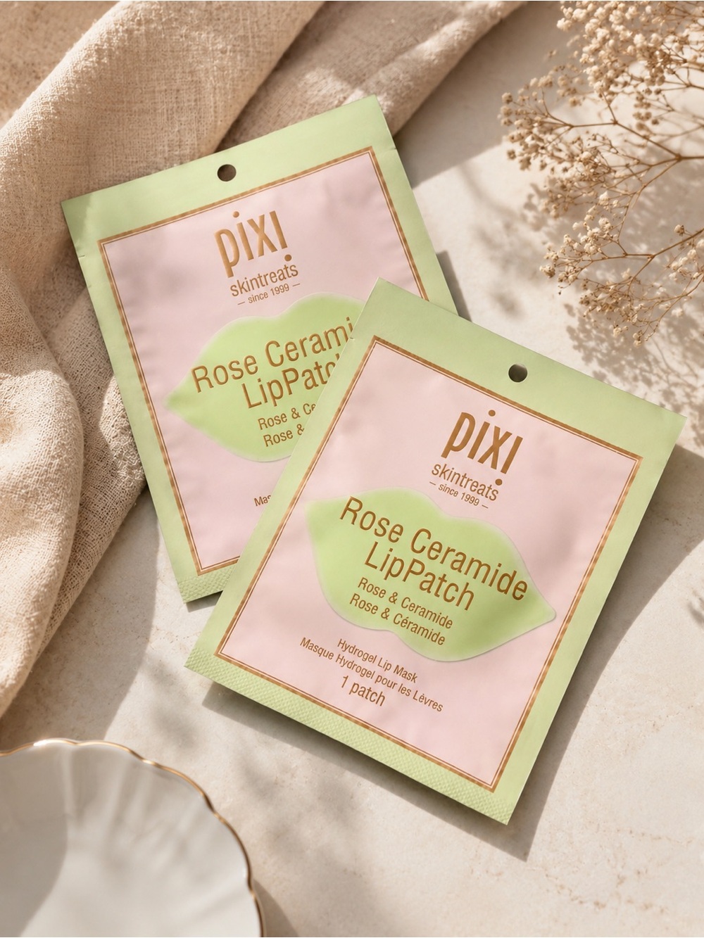 Pixi Rose Ceramide LipPatch — Hydrating Lip Mask (2)